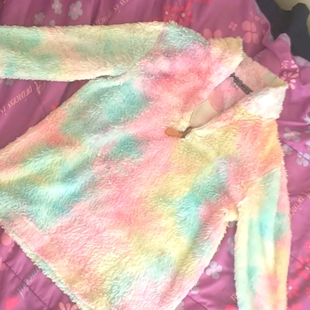 Rainbow soft sweater